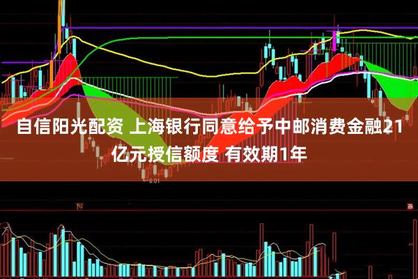 自信阳光配资 上海银行同意给予中邮消费金融21亿元授信额度 有效期1年