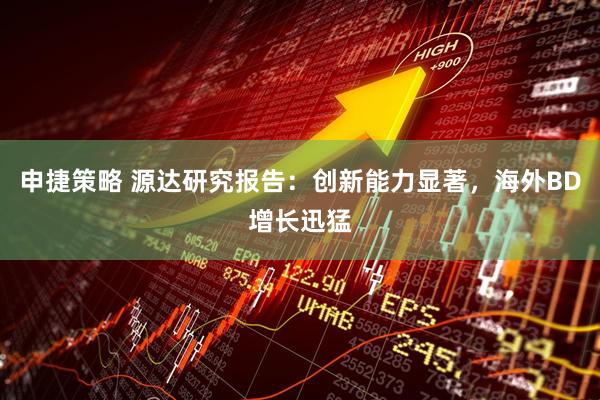 申捷策略 源达研究报告：创新能力显著，海外BD增长迅猛